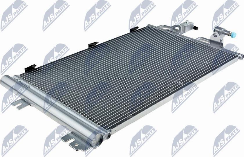 NTY CCS-PL-016 - Конденсатор кондиционера autospares.lv