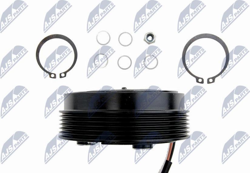 NTY CCS-VW-001 - Электромагнитное сцепление, компрессор autospares.lv