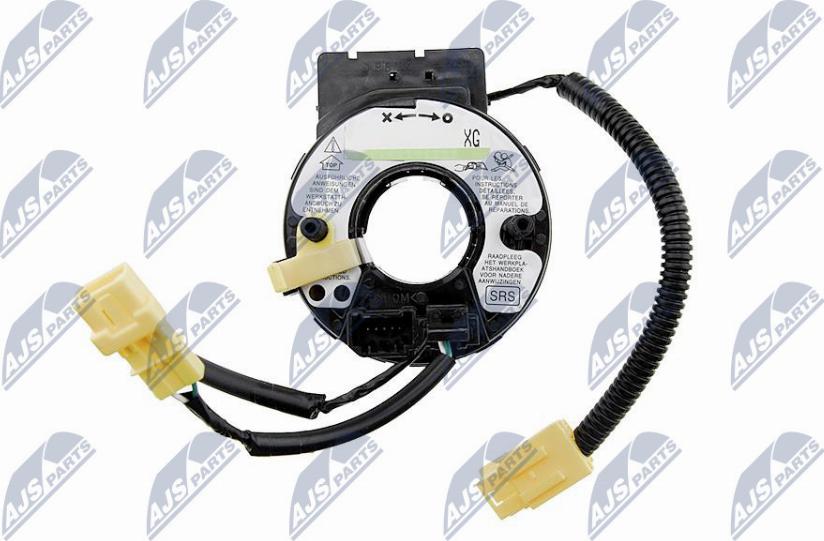 NTY EAS-HD-007 - Витая пружина, подушка безопасности autospares.lv