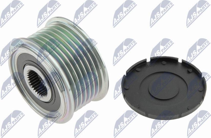 NTY ESA-AU-007 - Шкив генератора, муфта autospares.lv