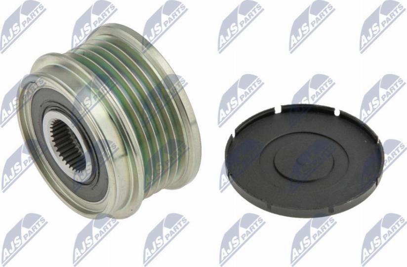 NTY ESA-AU-010 - Шкив генератора, муфта autospares.lv