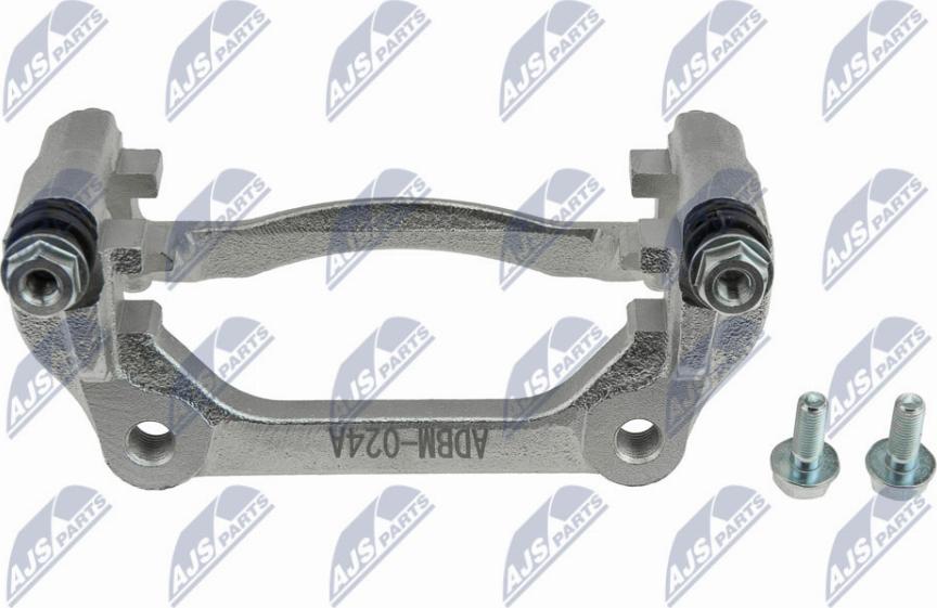 NTY HZP-BM-024A - Кронштейн, корпус скобы тормоза autospares.lv