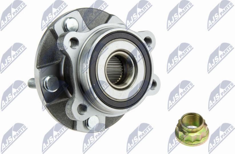 NTY KLP-TY-052 - Подшипник ступицы колеса, комплект autospares.lv