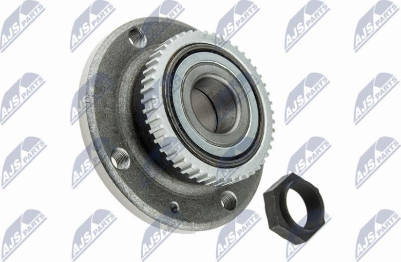 NTY KLT-CT-005 - Подшипник ступицы колеса, комплект autospares.lv