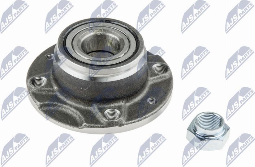 NTY KLT-FT-000 - Подшипник ступицы колеса, комплект autospares.lv