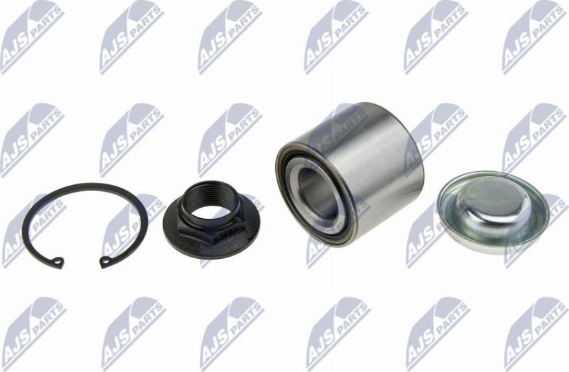 NTY KLT-PE-021 - Подшипник ступицы колеса, комплект autospares.lv