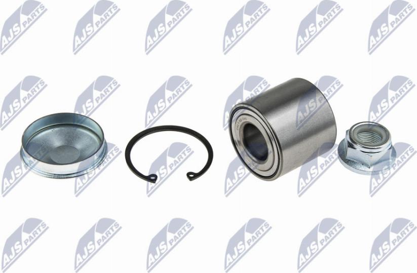 NTY KLT-RE-040 - Подшипник ступицы колеса, комплект autospares.lv