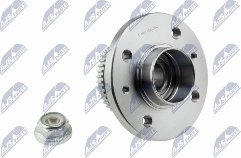 NTY KLT-RE-008 - Подшипник ступицы колеса, комплект autospares.lv