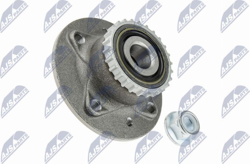 NTY KLT-RE-031 - Подшипник ступицы колеса, комплект autospares.lv