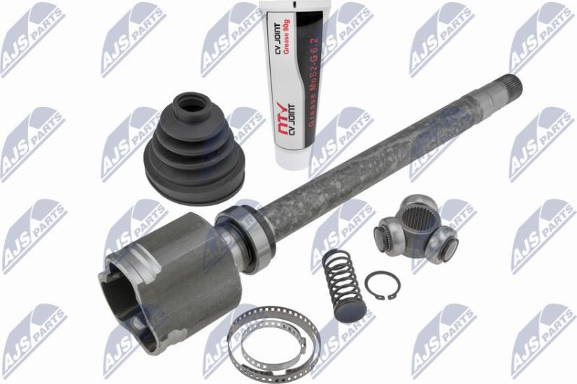 NTY NPW-FT-040 - Шарнирный комплект, ШРУС, приводной вал autospares.lv