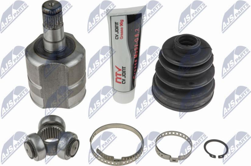 NTY NPW-VV-003 - Шарнирный комплект, ШРУС, приводной вал autospares.lv