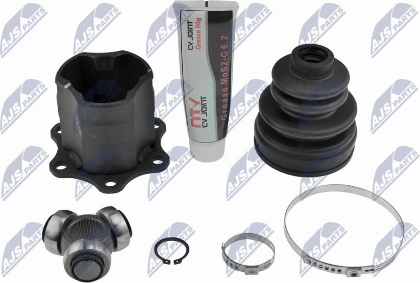 NTY NPW-VW-018 - Шарнирный комплект, ШРУС, приводной вал autospares.lv