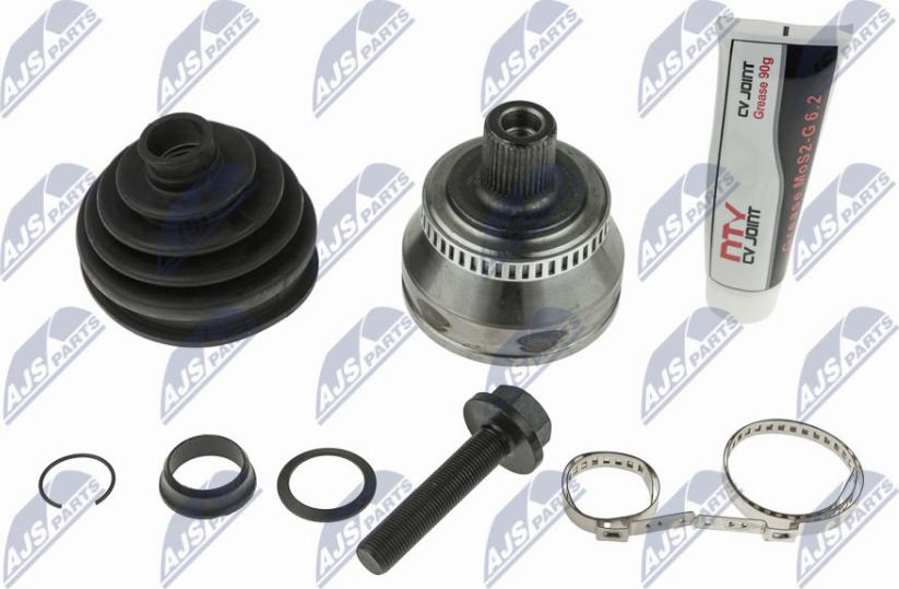 NTY NPZ-AU-009 - Шарнирный комплект, ШРУС, приводной вал autospares.lv