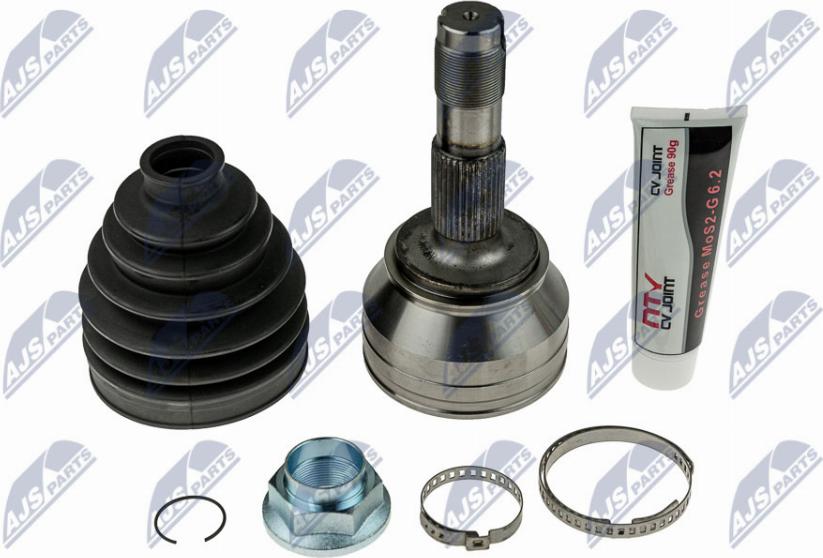 NTY NPZ-FT-055 - Шарнирный комплект, ШРУС, приводной вал autospares.lv