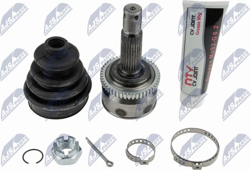 NTY NPZ-HY-555 - Шарнирный комплект, ШРУС, приводной вал autospares.lv