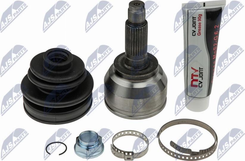 NTY NPZ-MZ-047 - Шарнирный комплект, ШРУС, приводной вал autospares.lv