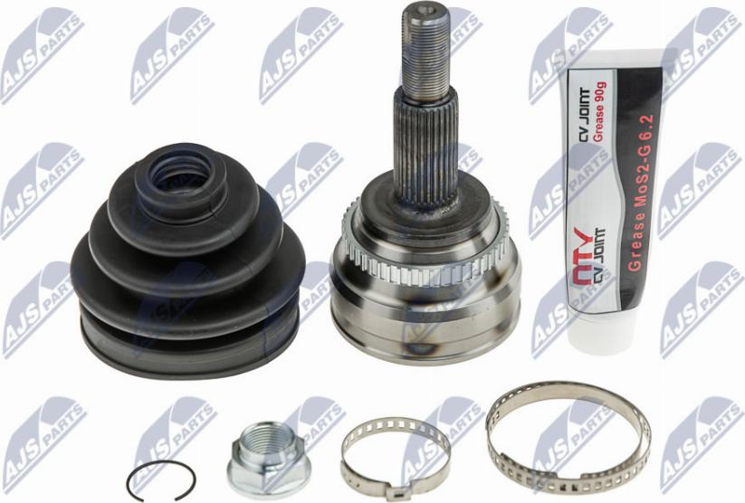 NTY NPZ-TY-089 - Шарнирный комплект, ШРУС, приводной вал autospares.lv