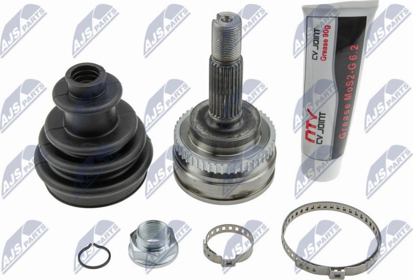 NTY NPZ-TY-080 - Шарнирный комплект, ШРУС, приводной вал autospares.lv