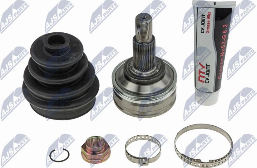 NTY NPZ-TY-074 - Шарнирный комплект, ШРУС, приводной вал autospares.lv