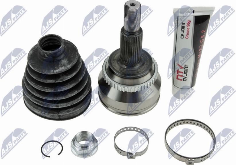 NTY NPZ-TY-077 - Шарнирный комплект, ШРУС, приводной вал autospares.lv