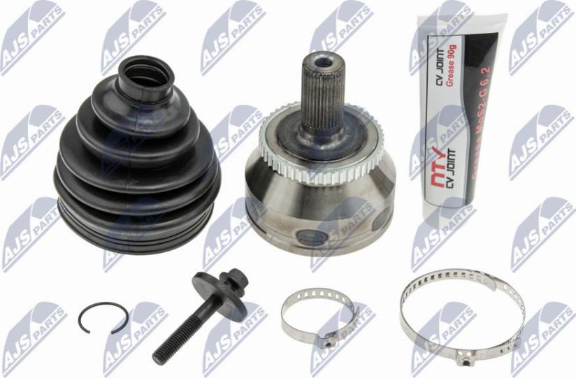 NTY NPZ-VV-017 - Шарнирный комплект, ШРУС, приводной вал autospares.lv