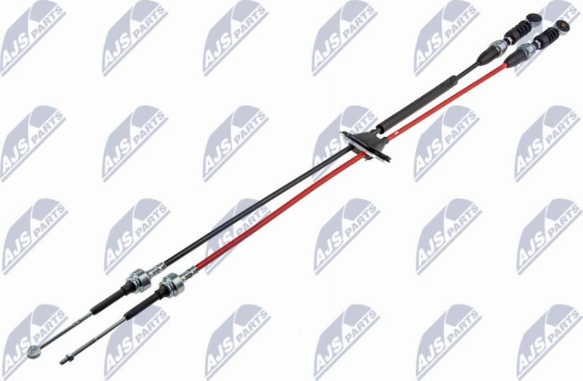 NTY NXX-DW-000 - Трос, наконечник, ступенчатая коробка передач autospares.lv