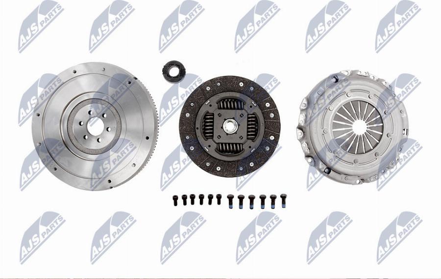 NTY NZS-CT-001 - Комплект сцепления autospares.lv