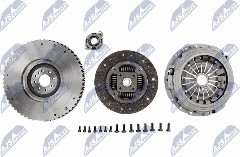 NTY NZS-CT-003 - Комплект сцепления autospares.lv