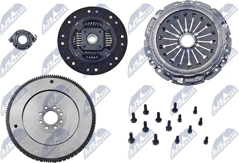 NTY NZS-CT-002 - Комплект сцепления autospares.lv