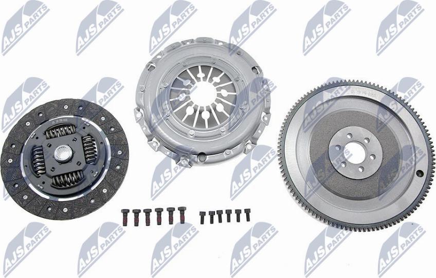 NTY NZS-FR-005 - Комплект сцепления autospares.lv