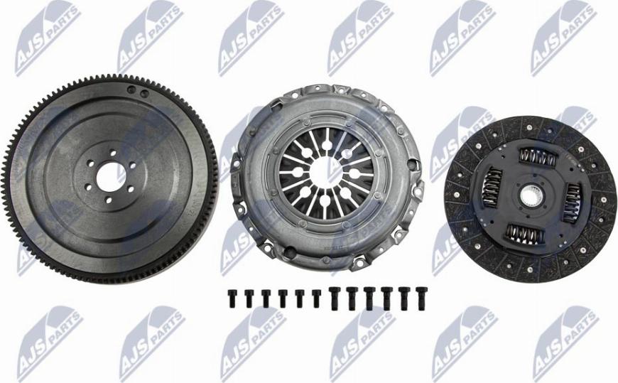 NTY NZS-FR-006 - Комплект сцепления autospares.lv