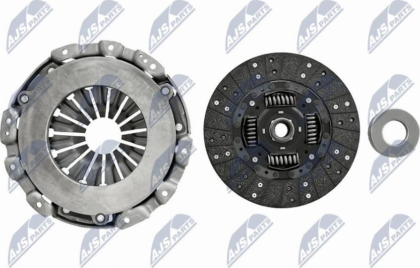 NTY NZS-NS-011U - Комплект сцепления autospares.lv