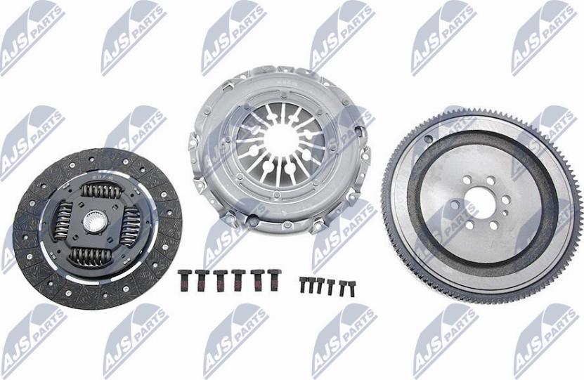 NTY NZS-PL-005 - Комплект сцепления autospares.lv