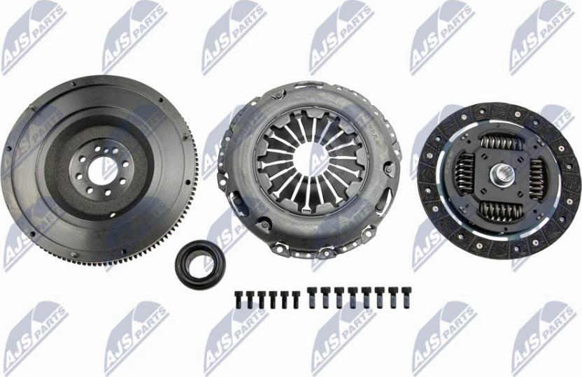 NTY NZS-PL-007 - Комплект сцепления autospares.lv