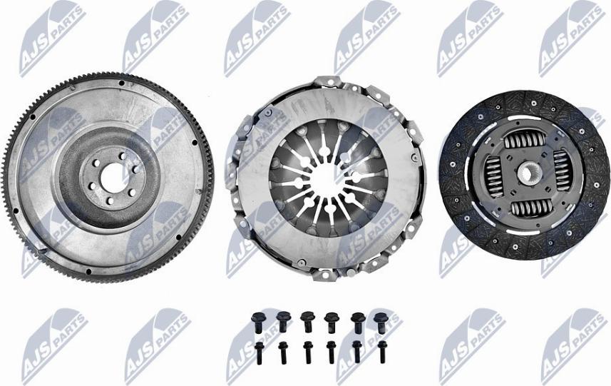 NTY NZS-VW-005 - Комплект сцепления autospares.lv