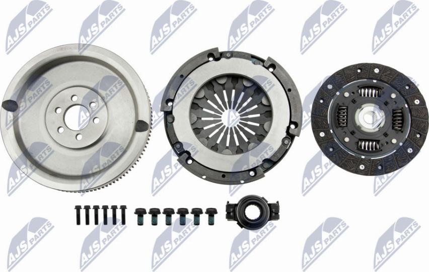 NTY NZS-VW-011 - Комплект сцепления autospares.lv