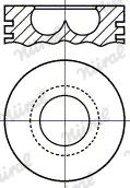 Nüral 87-206800-30 - Поршень autospares.lv