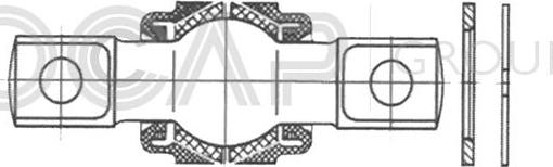 OCAP 0907638 - Ремонтный комплект, рычаг подвески autospares.lv