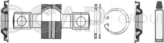 OCAP 0907252 - Ремонтный комплект, рычаг подвески autospares.lv