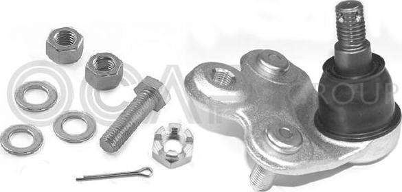 OCAP 0493287 - Шаровая опора, несущий / направляющий шарнир autospares.lv