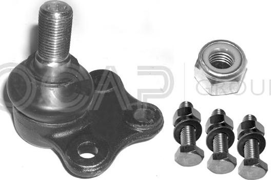 OCAP 0403808 - Шаровая опора, несущий / направляющий шарнир autospares.lv