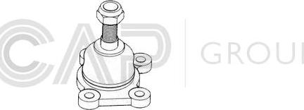 OCAP 0402973 - Шаровая опора, несущий / направляющий шарнир autospares.lv