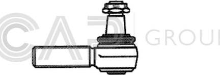 OCAP 0196596 - Наконечник рулевой тяги, шарнир autospares.lv