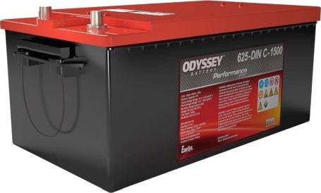 Odyssey Battery 625-DIN C-1500 - Стартерная аккумуляторная батарея, АКБ autospares.lv
