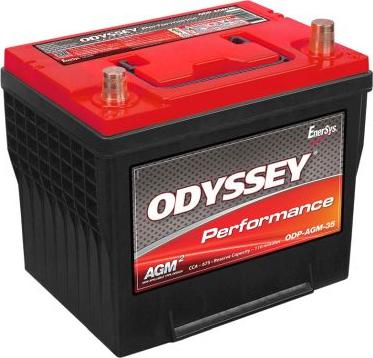 Odyssey Battery ODP-AGM35 - Стартерная аккумуляторная батарея, АКБ autospares.lv