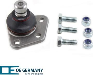 OE Germany 801818 - Шаровая опора, несущий / направляющий шарнир autospares.lv
