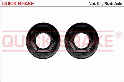 OJD Quick Brake 9813K - Гайка, шейка оси autospares.lv