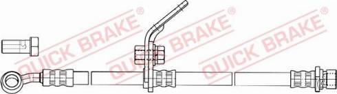 OJD Quick Brake 50.845X - Тормозной шланг autospares.lv