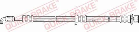 OJD Quick Brake 50.829 - Тормозной шланг autospares.lv