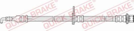 OJD Quick Brake 50.828 - Тормозной шланг autospares.lv